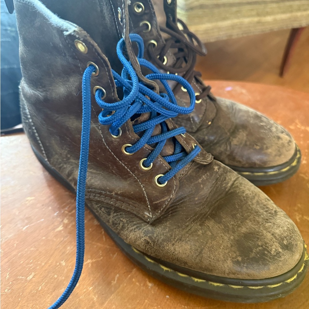 Dr. Martens Brown Leather Boots